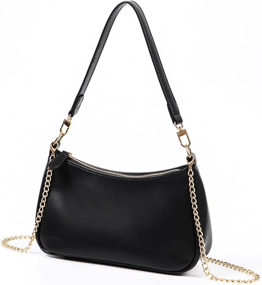 SlingBelle Clutch Tote Handbags with 2 Removable Straps and Zipper Closure Crossbody Bags Shoulder Purse Handbag for Women