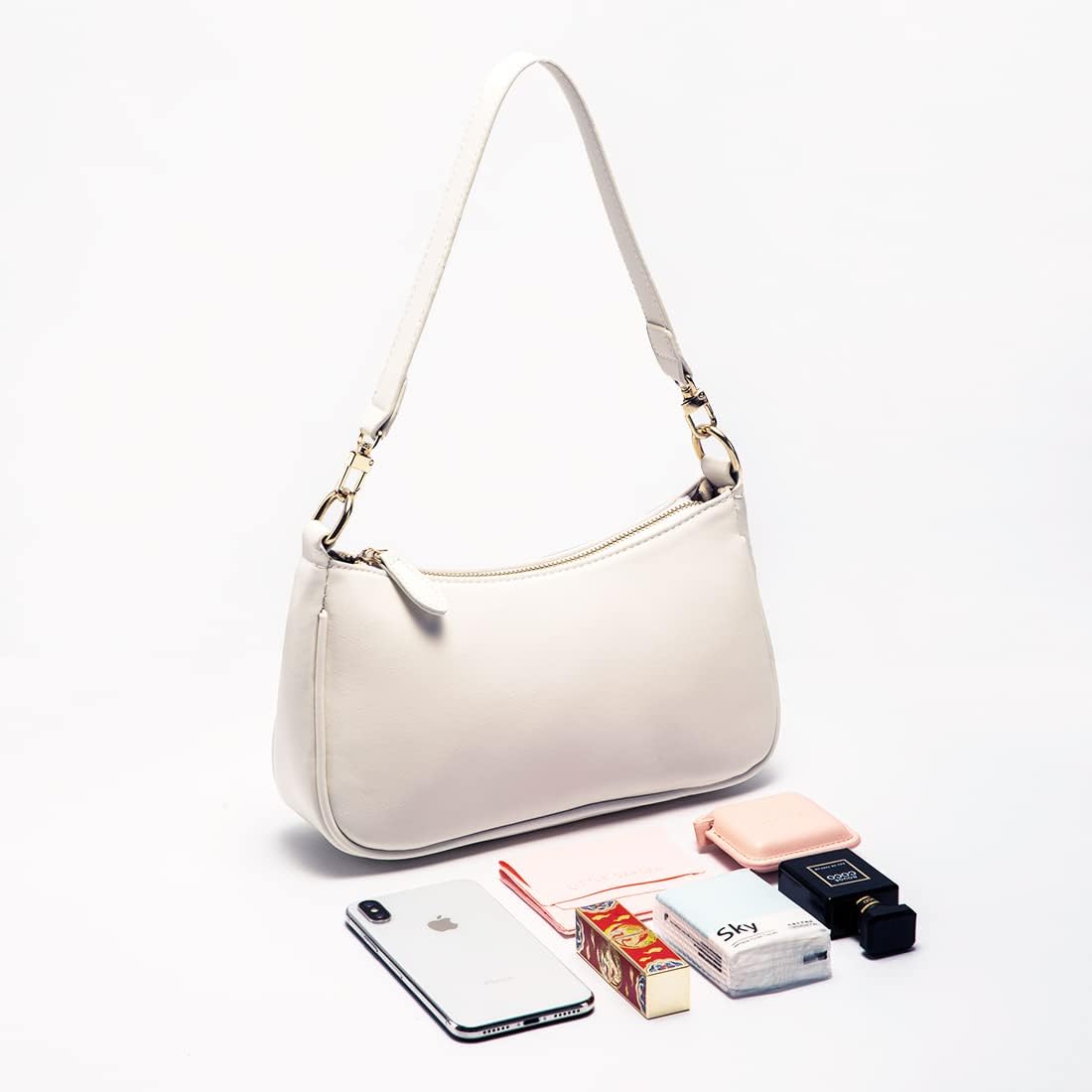 SlingBelle Clutch Tote Handbags with 2 Removable Straps and Zipper Closure Crossbody Bags Shoulder Purse Handbag for Women