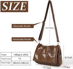 SlingBelle Puffer Tote Bag Quilted Shoulder Handbag Purse Designer Crossbody Bags For Women