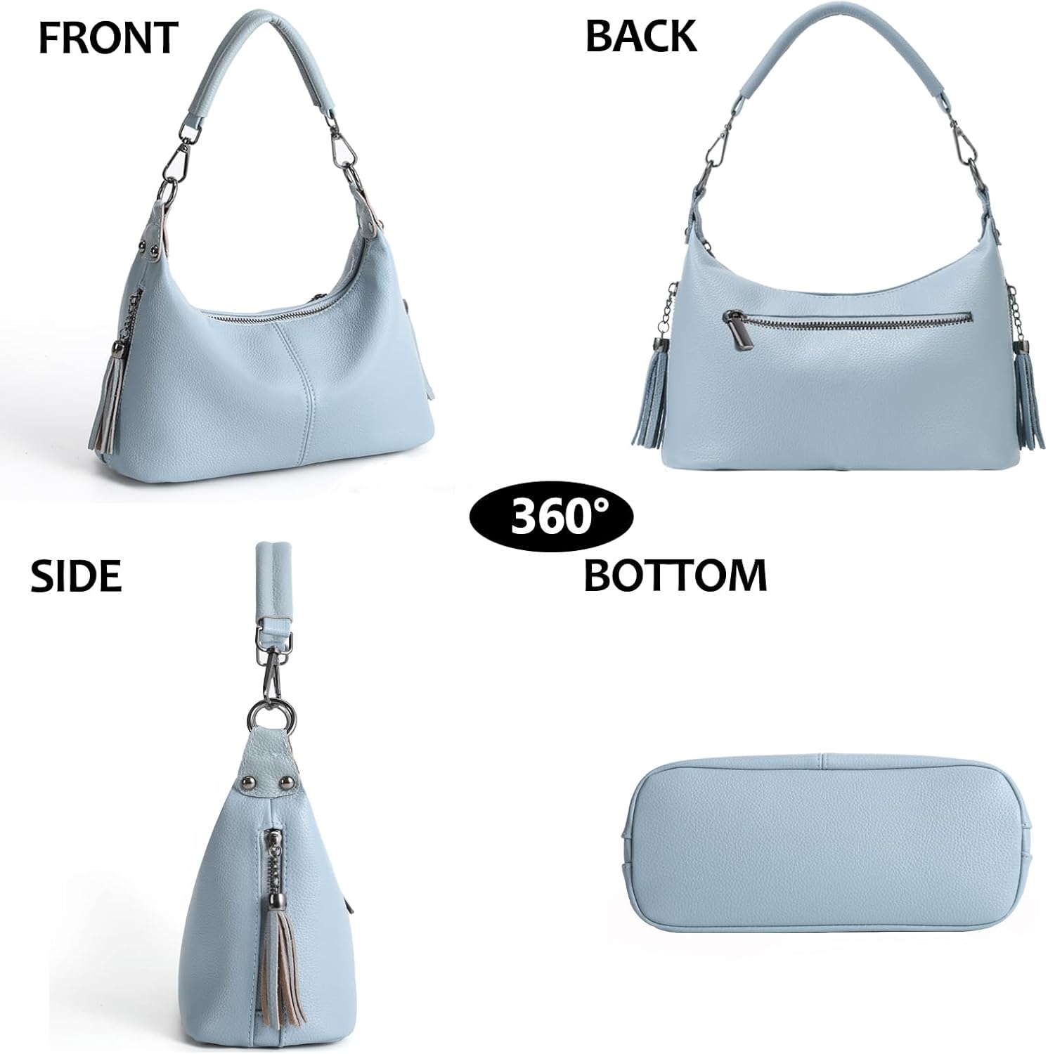 SlingBelle Small Hobo Purses for Women Shoulder Bag Top Handle Crossbody Bags for Women Trendy Tote Handbags with Strap