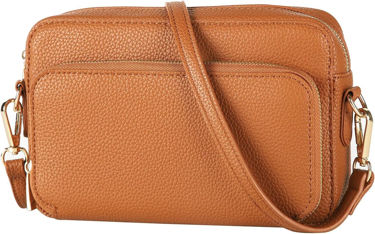 SlingBelle Crossbody Bag for Women Shoulder Bag with Card Slots Trendy Purse Small Size