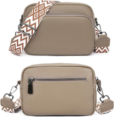 SlingBelle Crossbody Bags for Women Purses Handbags Leather Shoulder Bag with Guitar Strap Cross Body Bag for Woman Trendy Purse
