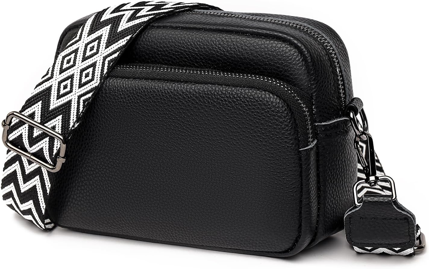 SlingBelle Crossbody Bags for Women Purses Handbags Leather Shoulder Bag with Guitar Strap Cross Body Bag for Woman Trendy Purse