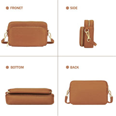 SlingBelle Crossbody Bag for Women Shoulder Bag with Card Slots Trendy Purse Small Size