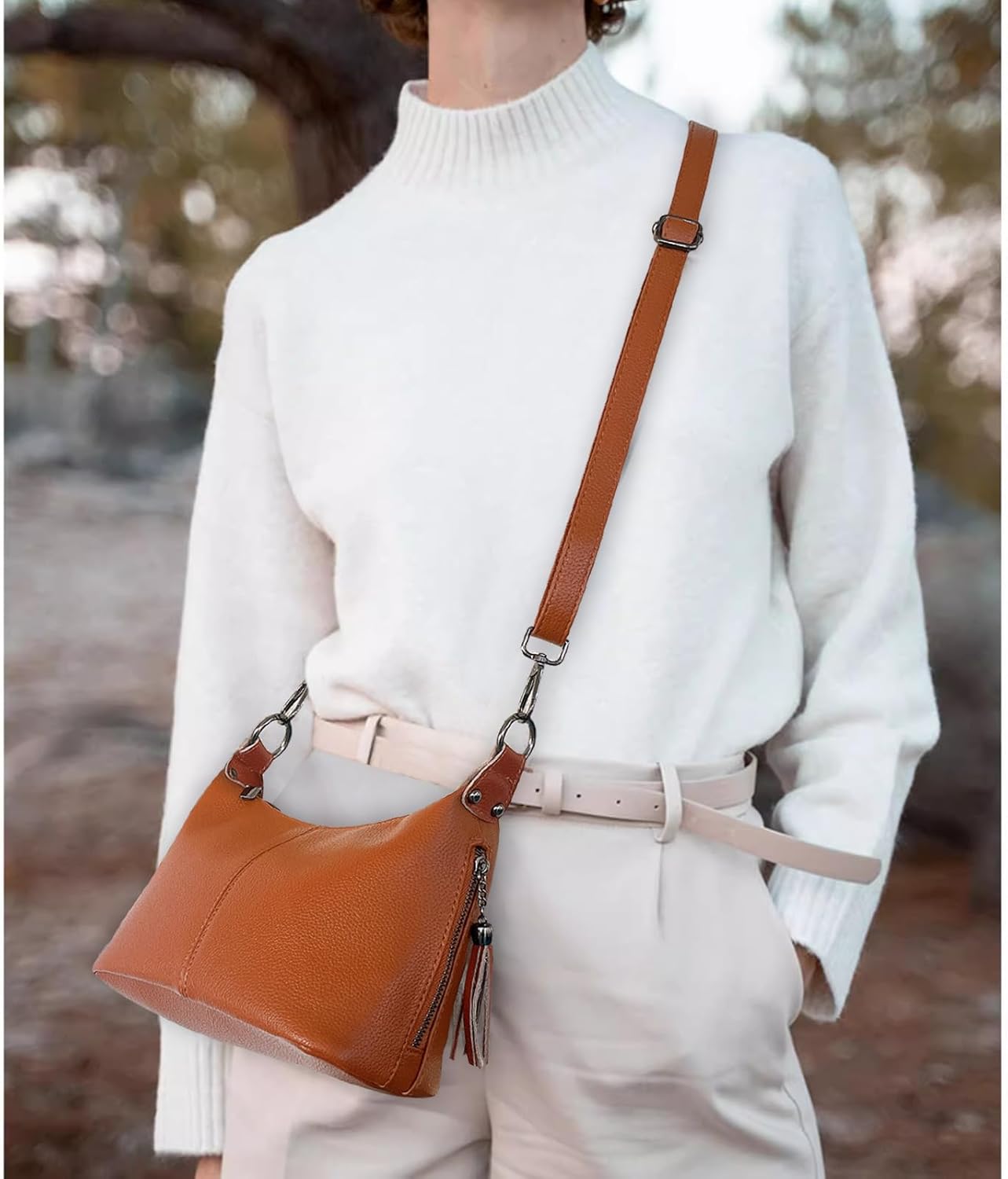 SlingBelle Small Hobo Purses for Women Shoulder Bag Top Handle Crossbody Bags for Women Trendy Tote Handbags with Strap