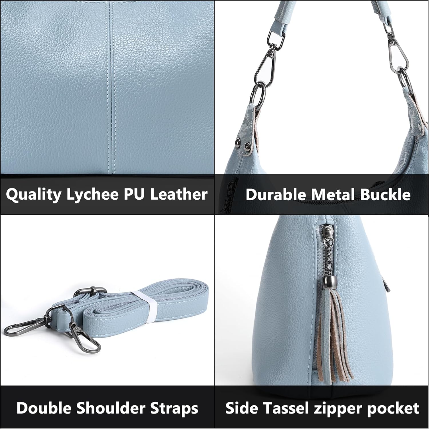 SlingBelle Small Hobo Purses for Women Shoulder Bag Top Handle Crossbody Bags for Women Trendy Tote Handbags with Strap