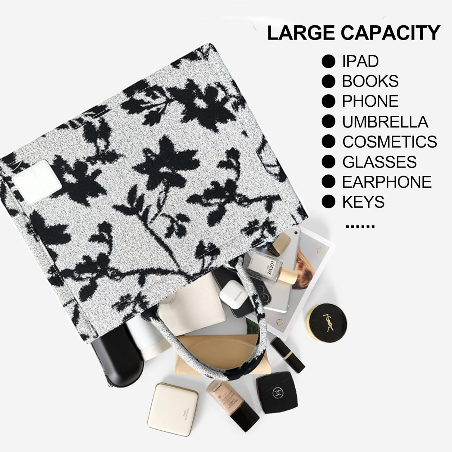SlingBelle Tote Bag Women Canvas Bag Handbag with Handle Crossbody Bags for Women Large Capacity Shoulder Bags