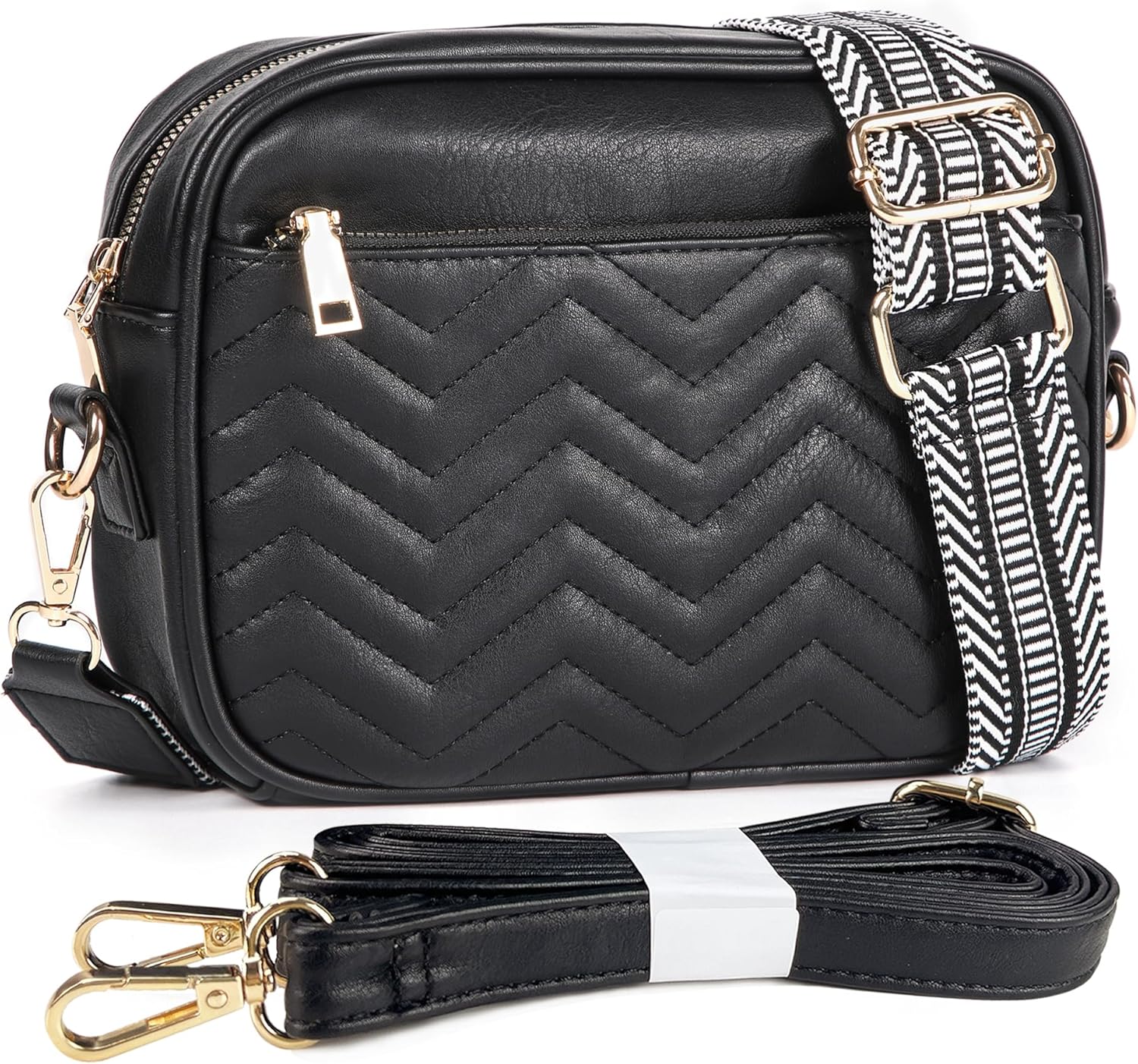 SlingBelle Crossbody Bags for Women Purses Handbags Leather Shoulder Bag with Guitar Strap Cross Body Bag for Woman Trendy Purse